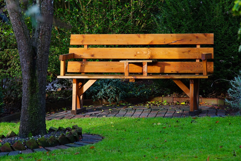 banc de jardin