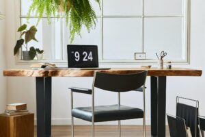 Mobilier aux lignes épurées