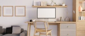 Intérieur clair et organisé