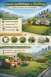 gazon synthetique rooftop